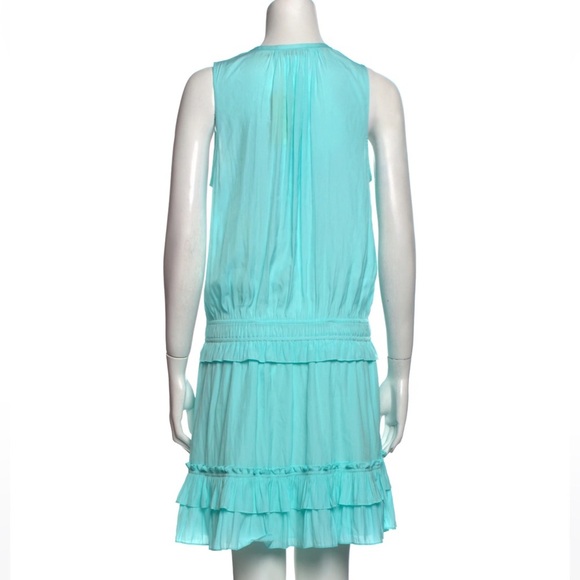 Ramy Brook Turquoise Mini Dress NWT - Picture 3 of 5